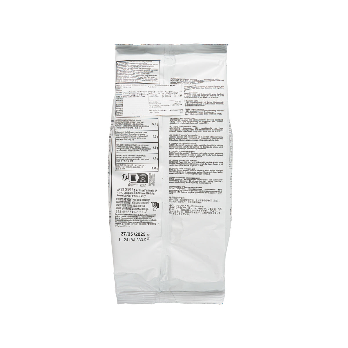 AMICA 迷迭香薯片  (130g)
