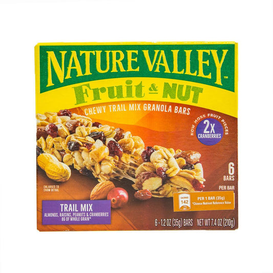 NATURE VALLEY 天然燕麥果條 - 乾果及果仁  (210g)