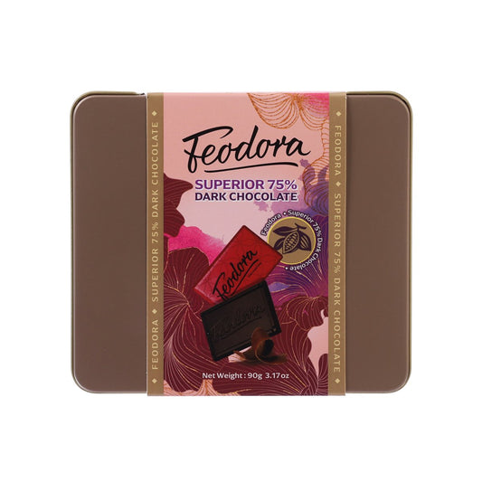 FEODORA 萬紫千紅系列金塊朱古力 [鐵罐裝]  (90g)
