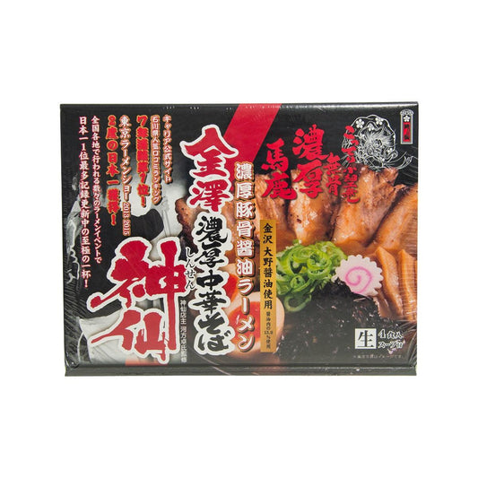 久保田麵業 金澤風味濃厚醬油豬骨湯拉麵禮盒 - 神仙  (468g)