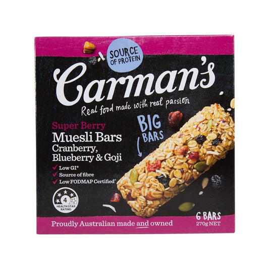 CARMAN'S 超級莓果燕麥棒  (270g)