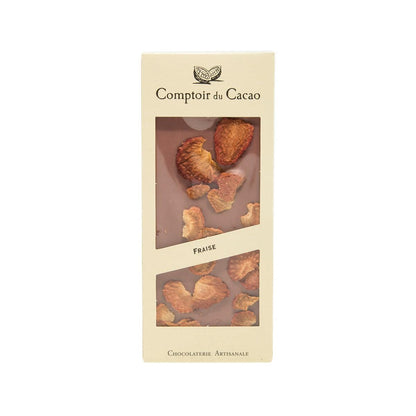 COMPTOIR DU CACAO 紅寶石朱古力 - 士多啤梨  (90g)