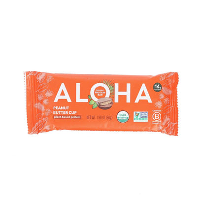 ALOHA 有機花生醬朱古力素食蛋白質棒  (56g)
