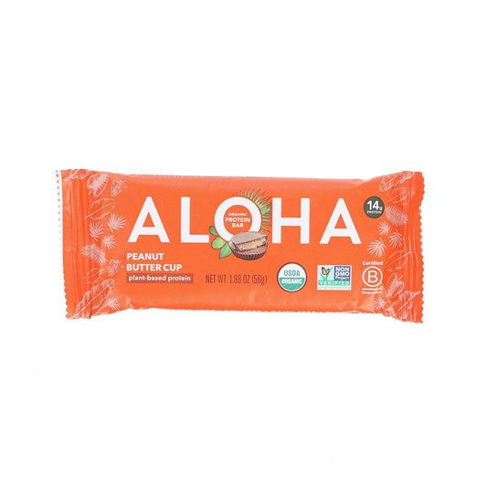 ALOHA 有機花生醬朱古力素食蛋白質棒  (56g)