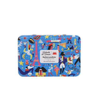 LE CHOCOLAT DES FRANCAIS 榛子牛奶及黑朱古力  (155g)