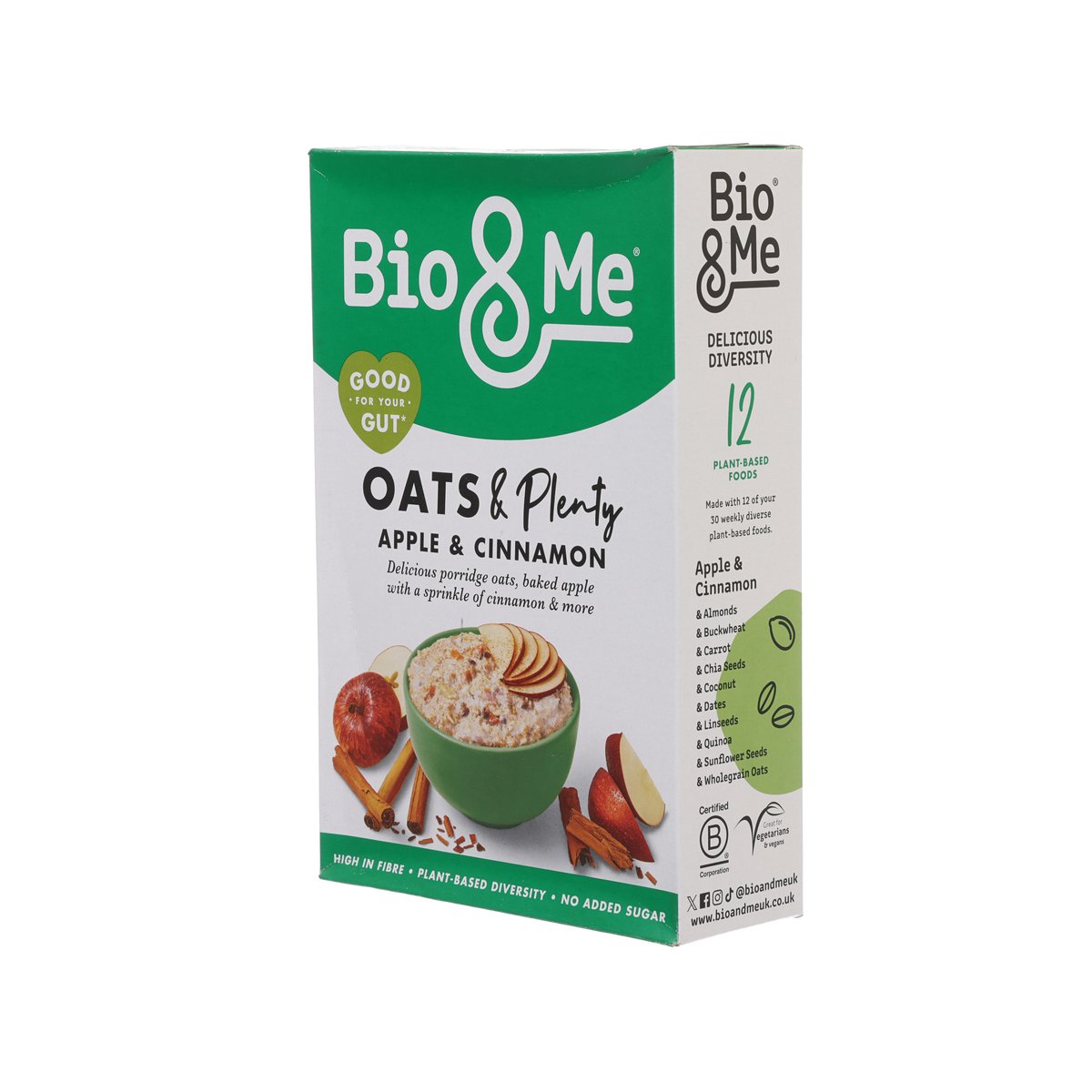 BIO & ME 肉桂蘋果麥片粥  (400g)